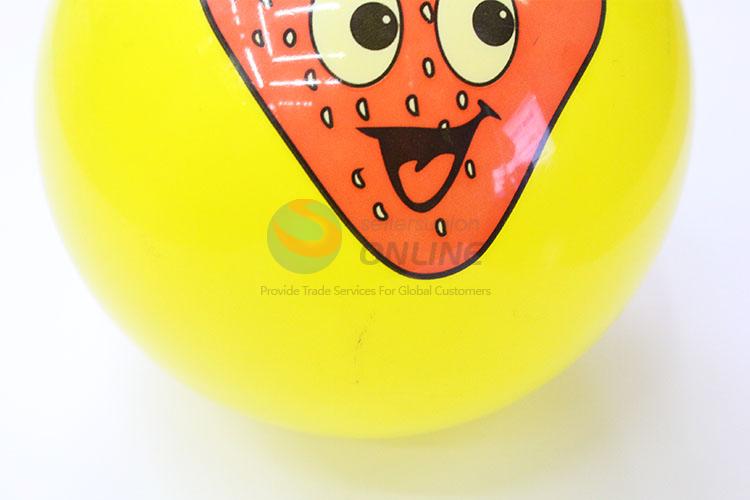 Cartoon Strawberry Printing PVC Ball