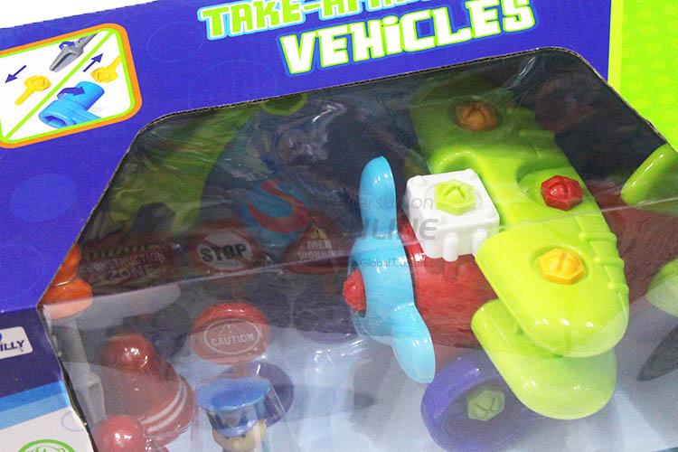 New Design Take-Apart Vehicle Best DIY Toy For Children