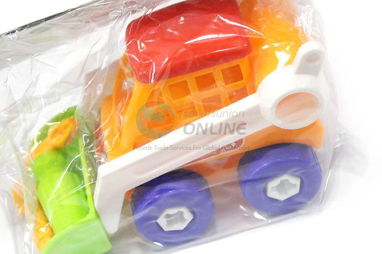 New Design Colorful Fork-Lift Truck Plastic Toy Car