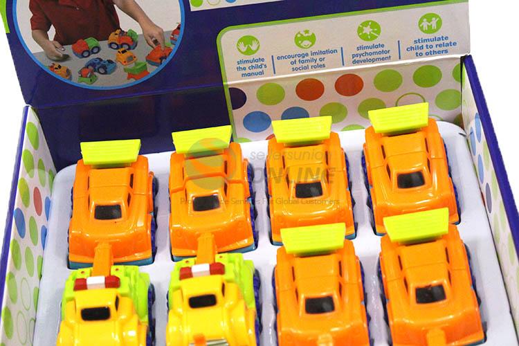 Wholesale Compages Vehicle Set Plastic Cartoon Toy Car