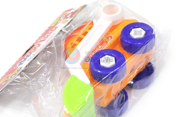 New Design Colorful Fork-Lift Truck Plastic Toy Car