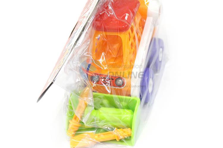 New Design Colorful Fork-Lift Truck Plastic Toy Car