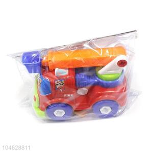 Best Selling Plastic Fire Fighting Truck Best Disassembly And Assembly Toys