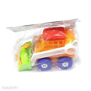 New Design Colorful Fork-Lift Truck Plastic Toy Car