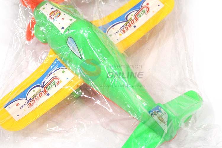 Cheap Plastic Inertia Plane Colorful Plane Model Toy