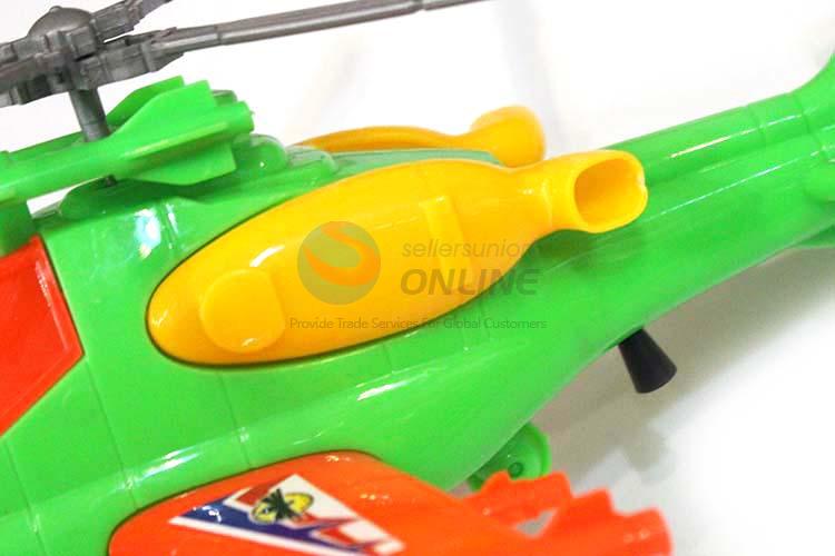 Creative Design Plastic Pull Plane Cartoon Model Toy