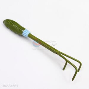 Promotional Gift Iron Garden Rake Tool with Plastic Handle