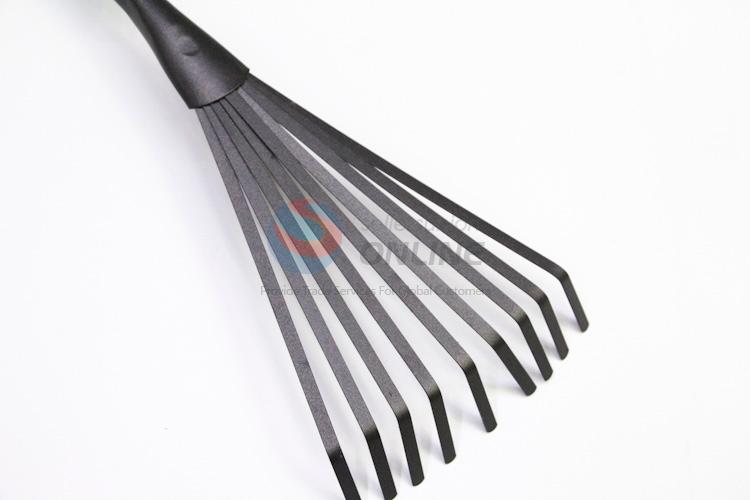 New Arrival Iron Garden Rake Tool with Plastic Handle