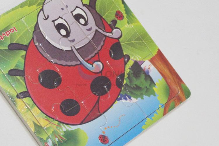 Professional Wooden Ladybird Puzzles Set