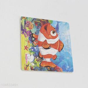 Competitive Price Wooden Goldfish Puzzles Set