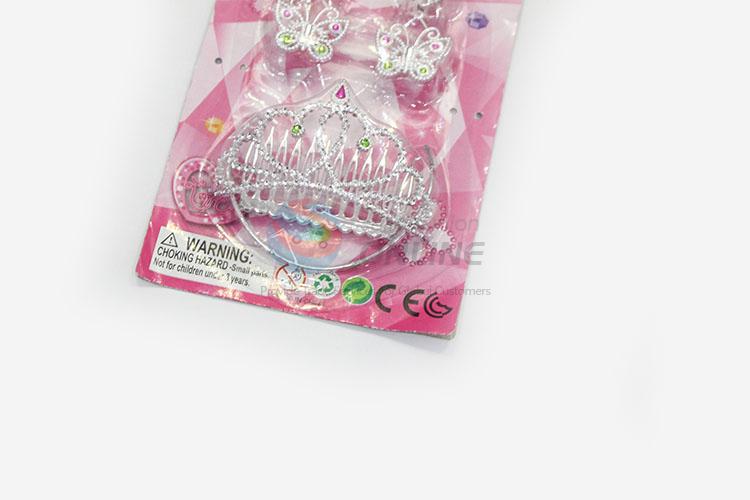 Best Sale Fashion Jewelry Doll Accessories Princess Crown for Kids Toys