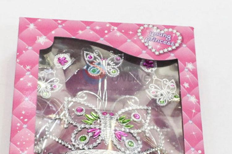 Cheap Professional Fashion Jewelry Doll Accessories Princess Crown for Kids Toys