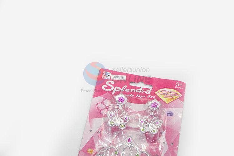 Best Sale Fashion Jewelry Doll Accessories Princess Crown for Kids Toys