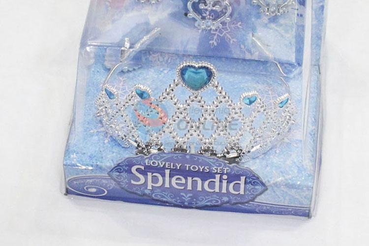 China Manufacturer Fashion Jewelry Doll Accessories Princess Crown for Kids Toys