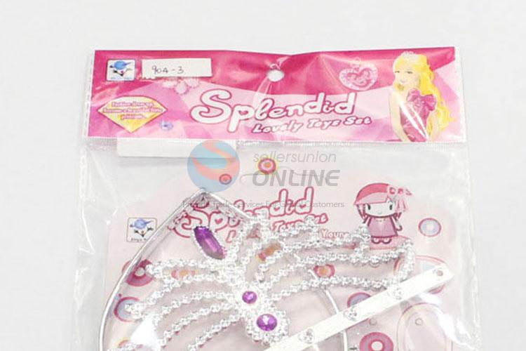 New Style Fashion Jewelry Doll Accessories Princess Crown for Kids Toys