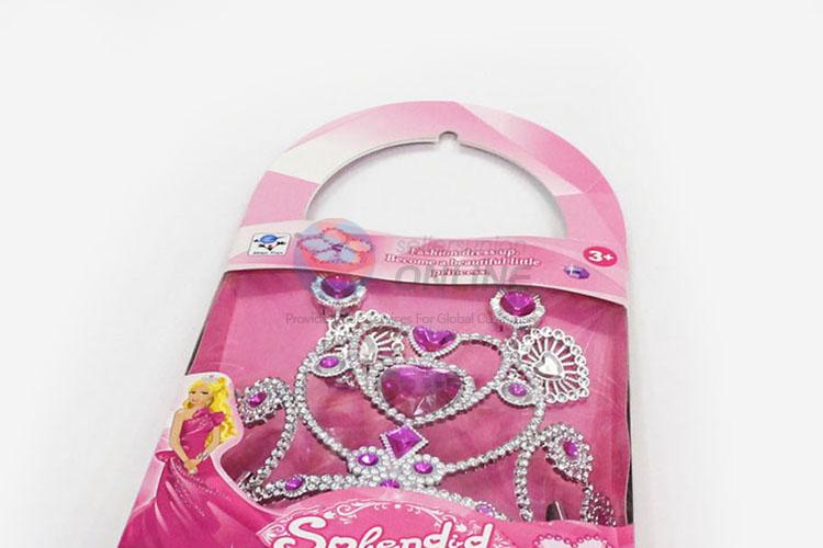 China Wholesale Fashion Jewelry Doll Accessories Princess Crown for Kids Toys