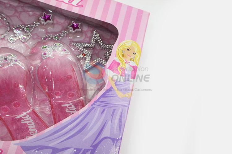 Chinese Factory Fashion Jewelry Doll Accessories Princess Crown for Kids Toys