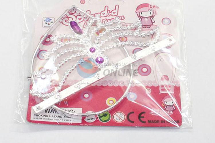 New Style Fashion Jewelry Doll Accessories Princess Crown for Kids Toys