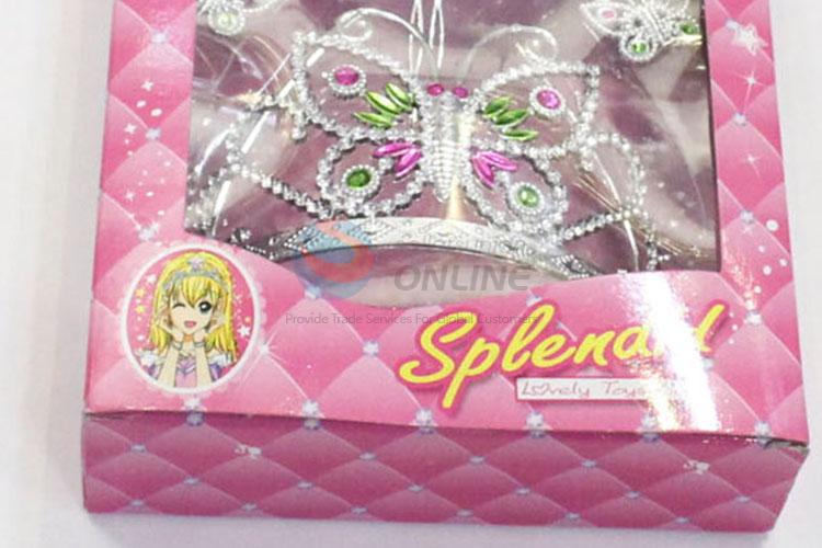 Cheap Professional Fashion Jewelry Doll Accessories Princess Crown for Kids Toys