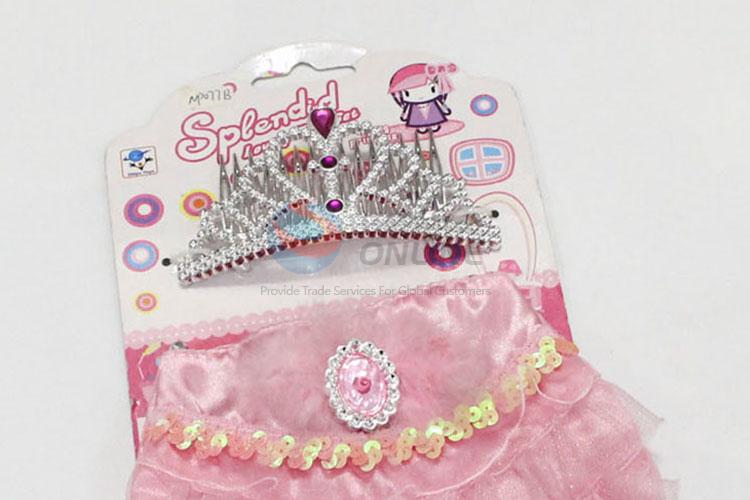 Best Selling Party Beautiful Crown Toys with Bag for Girl