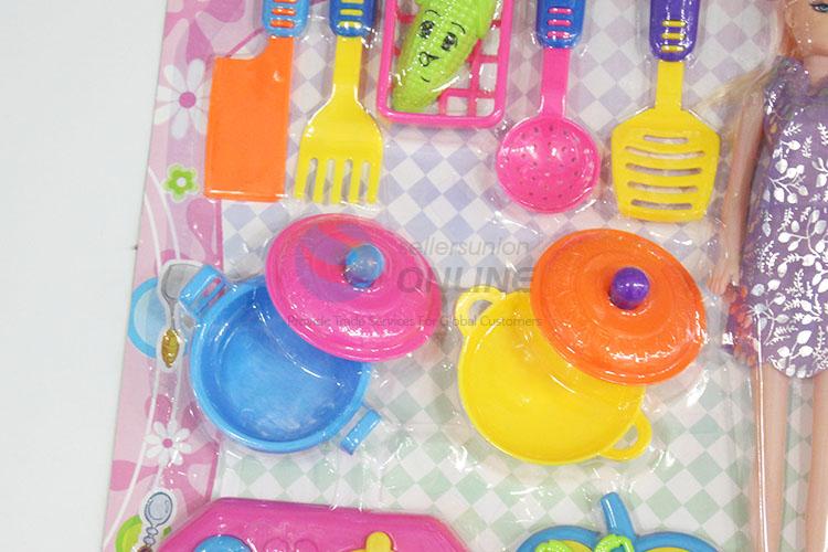 Top Quality Plastic Tableware Toys Set