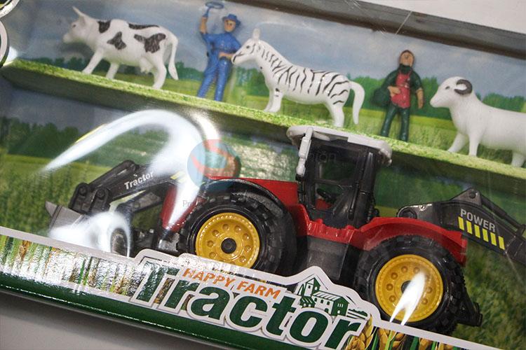 New Useful Plastic Farm Truck Toy Set for Kids