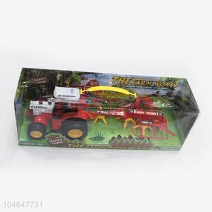 Cute Design Inertial Plastic Farm Truck Toy for Kids