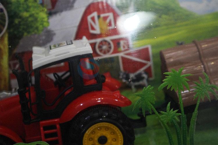 Wholesale Top Quality Inertial Plastic Farm Truck Toy for Kids