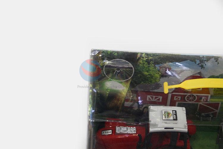 Popular Promotional Inertial Plastic Farm Truck Toy for Kids