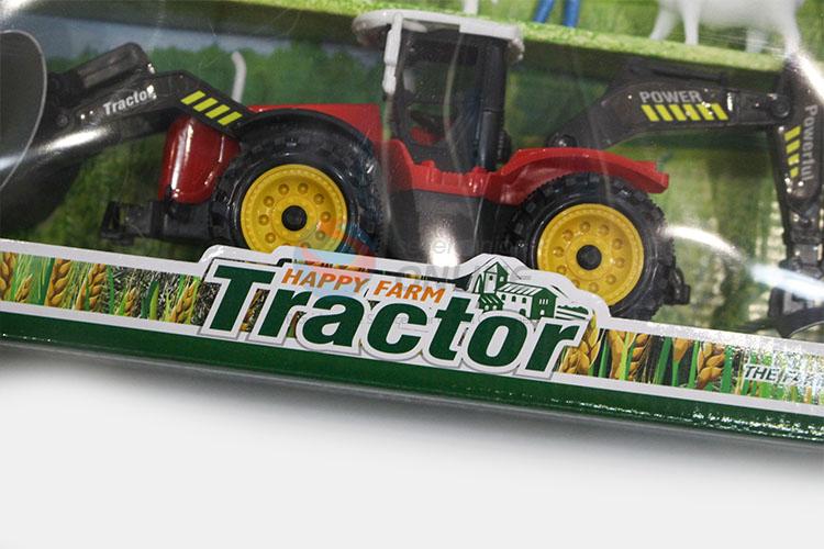 Unique Plastic Farm Truck Toy Set for Kids