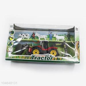 Unique Plastic Farm Truck Toy Set for Kids