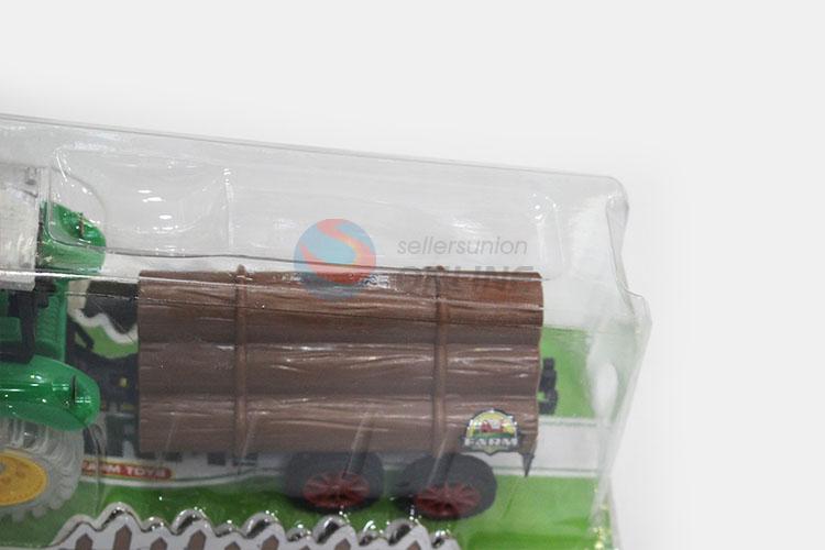 Top Sale Kids Plastic Farm Truck Toy with Light&Music