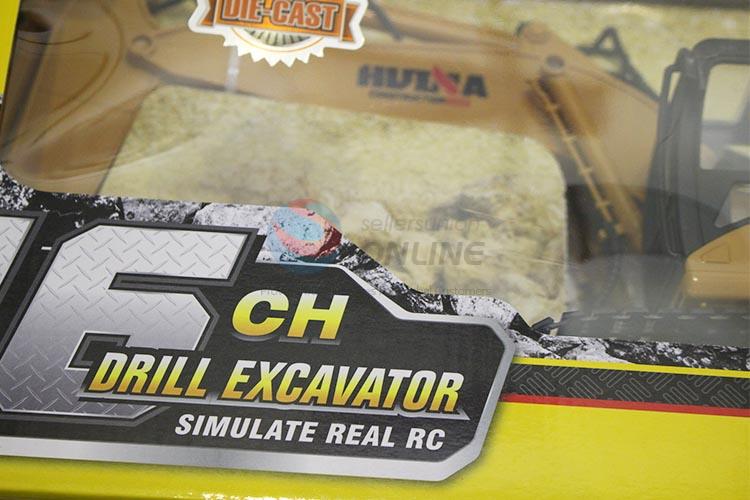 Factory Wholesale 1:14 Scale 16 Channel R/C Drill Excavator Model for Sale