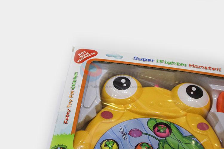 Recent Design Electric Cute Frog Shape Whac-a-mole Toys for Children