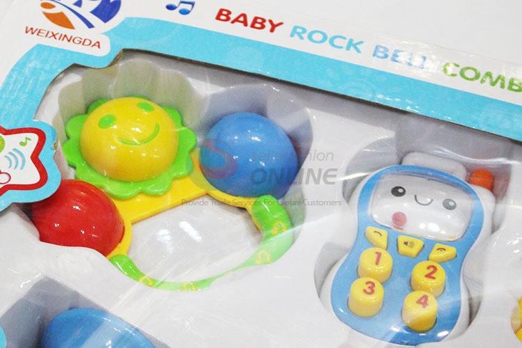 China Factory Baby Shaking Bell Rattles Play Set