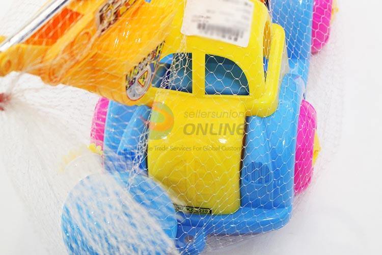 New Arrival 4pcs Beach Enineering Car Toys for Sale