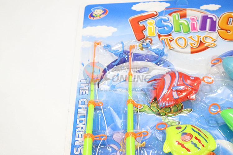 Promotional Gift Plastic Operated Fishing Game Toys for Kids