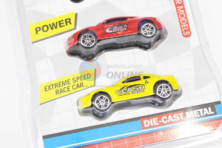 Personalized 4 Pcs/Set Inertial Alloy Sports Racing Car Toys