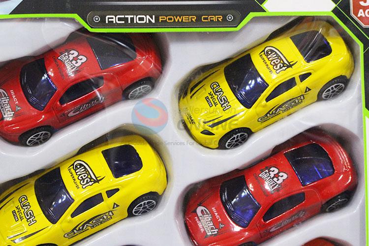 Factory Wholesale 8 Pcs/Set Inertial Alloy Sports Racing Car for Children