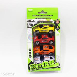 Cheap Price 4 Pcs/Set Inertial Alloy Sports Racing Car Toys