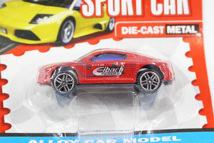 Red Color Exquisite Inertial Alloy Sports Racing Car