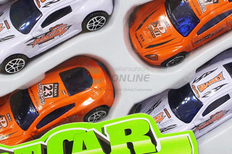 Factory Wholesale 8 Pcs/Set Inertial Alloy Sports Racing Car for Children