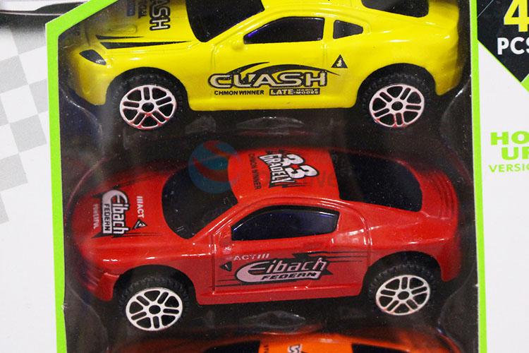 Cheap Price 4 Pcs/Set Inertial Alloy Sports Racing Car Toys