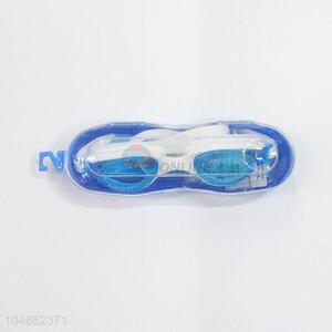 Custom wide view swimming goggle anti fog swim eyewear glasses