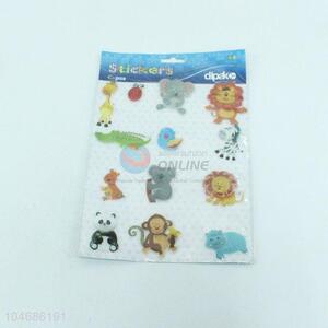 Bottom price lovely cartoon animal stickers