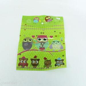 Wholesale low price owl printed file bag