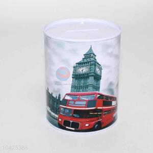 Lodon Big Ben Pattern Tinplate Money Box