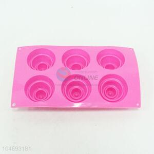 Nice Design Rose Red Silicone Cake Mould for Sale