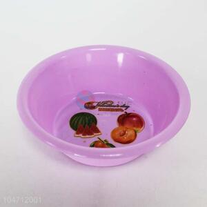 Purple Color Plastic Wash Basin Washing Tool