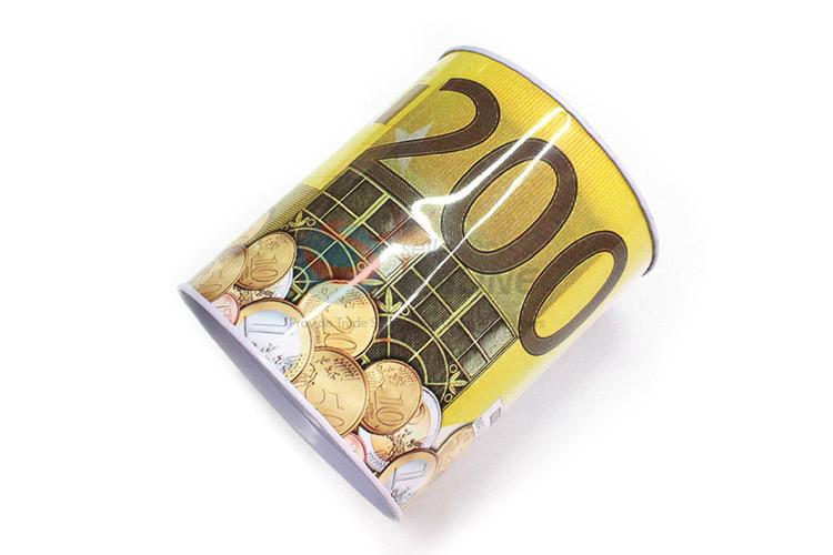 Customized cheap cartoon printing money box coin bank